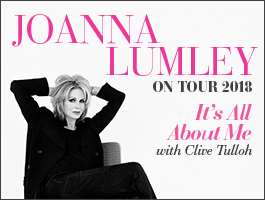 Joanna Lumley On Tour artwork