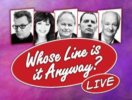 Whose Line Is It Anyway? Live artwork