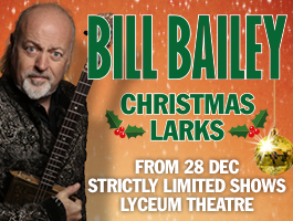 Bill Bailey Christmas Larks artwork